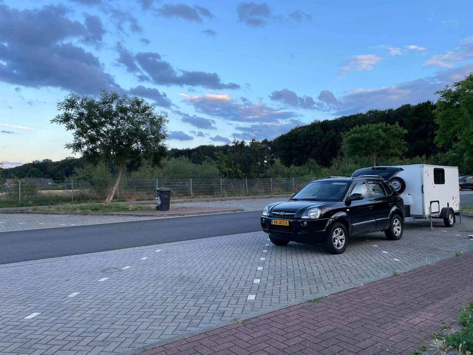 overnachten langs de autobahn