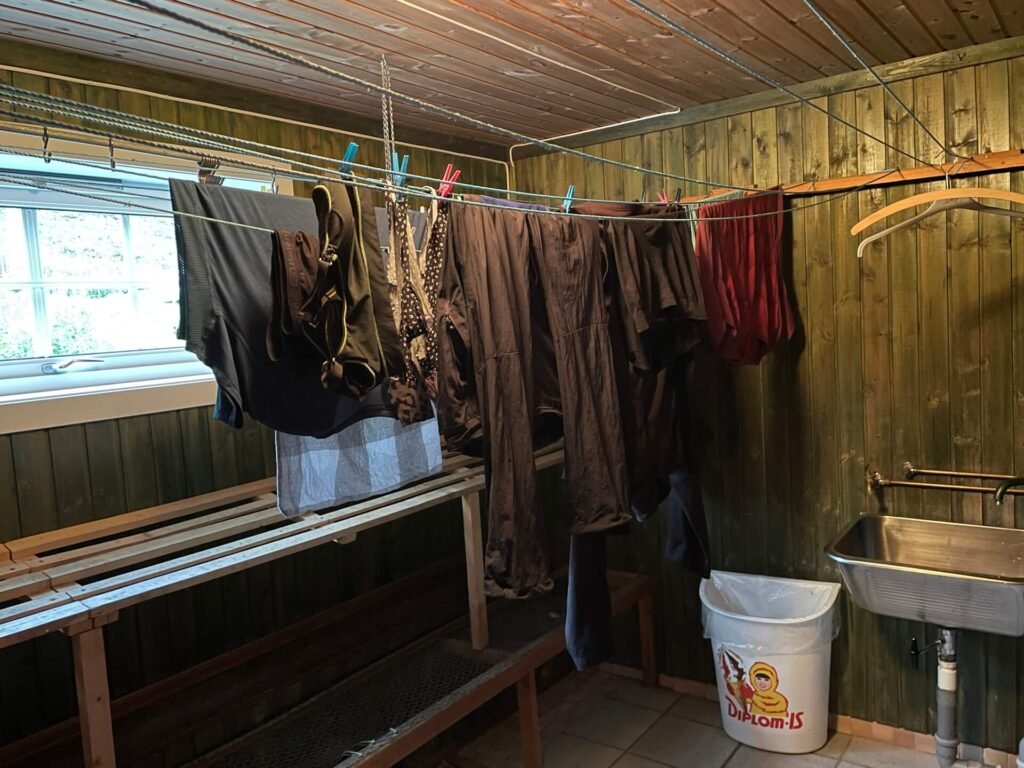 wassen op de camping