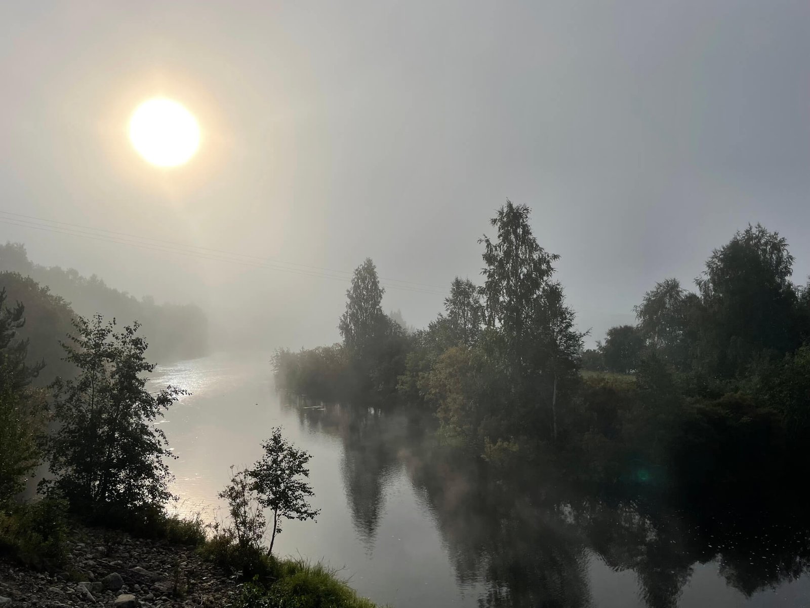 ochtendwandeling camping rovaniemi