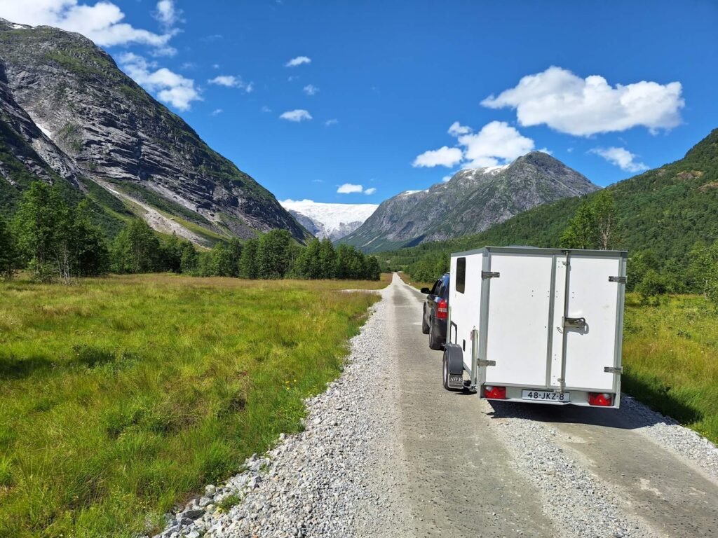 onderweg naar glaciers