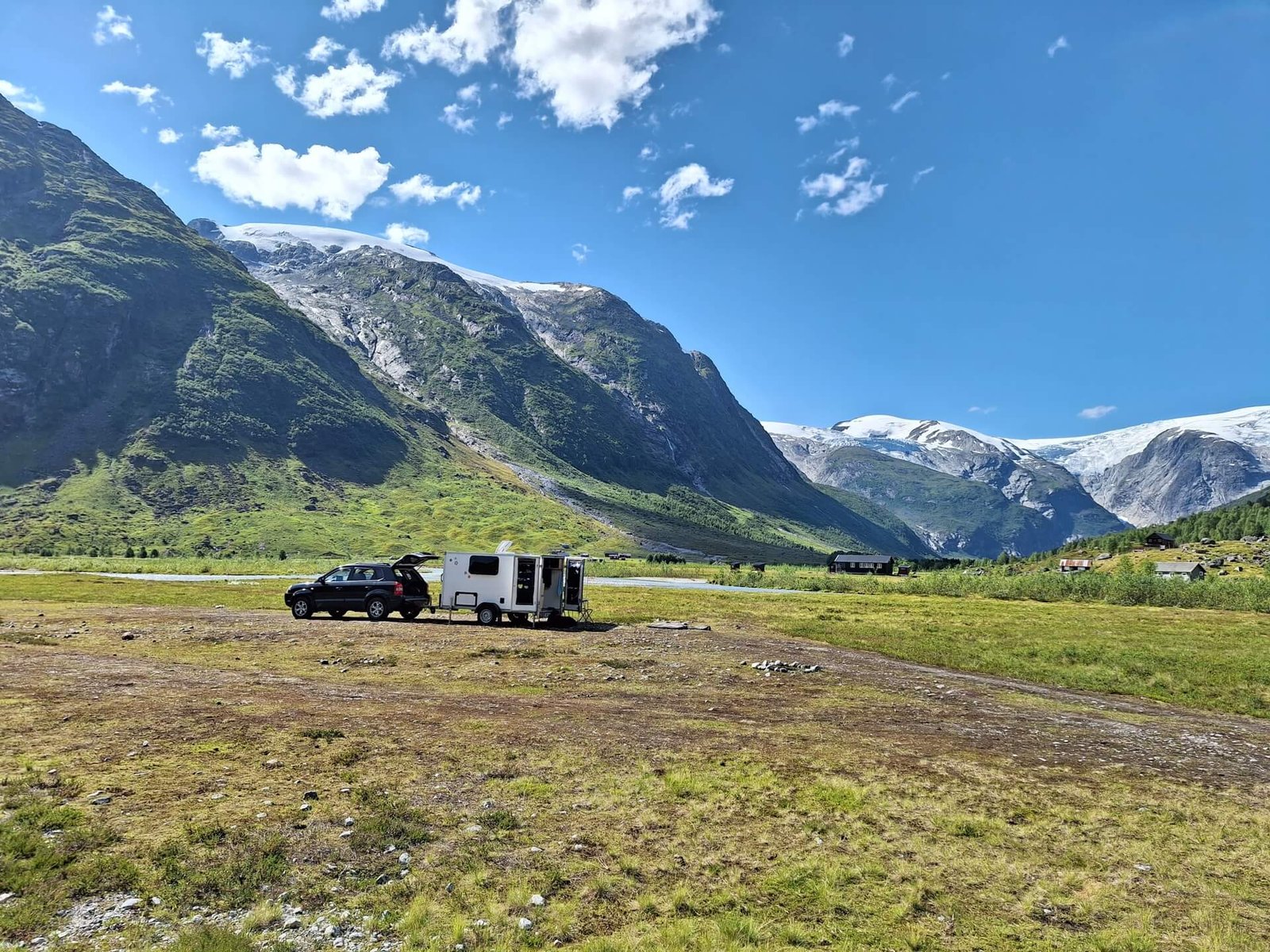 wildkamperen bij glaciers