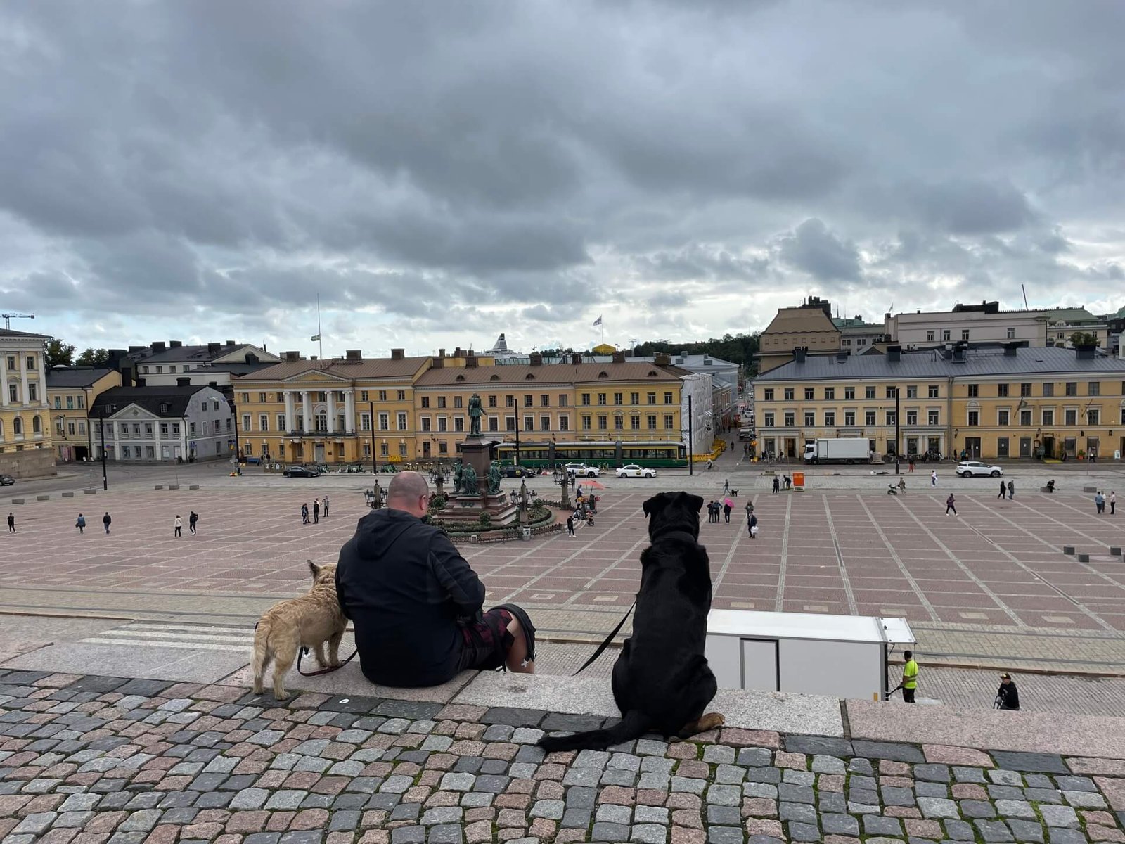 uitzicht senaatplein helsinki
