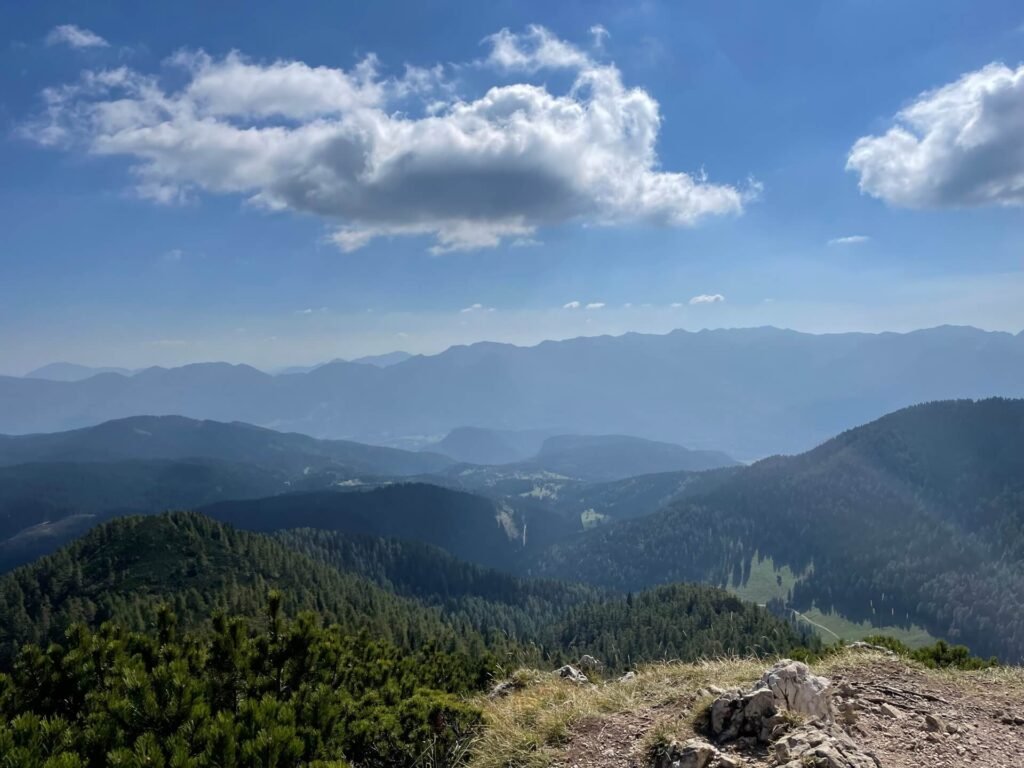 mooi uitzicht hiken triglav