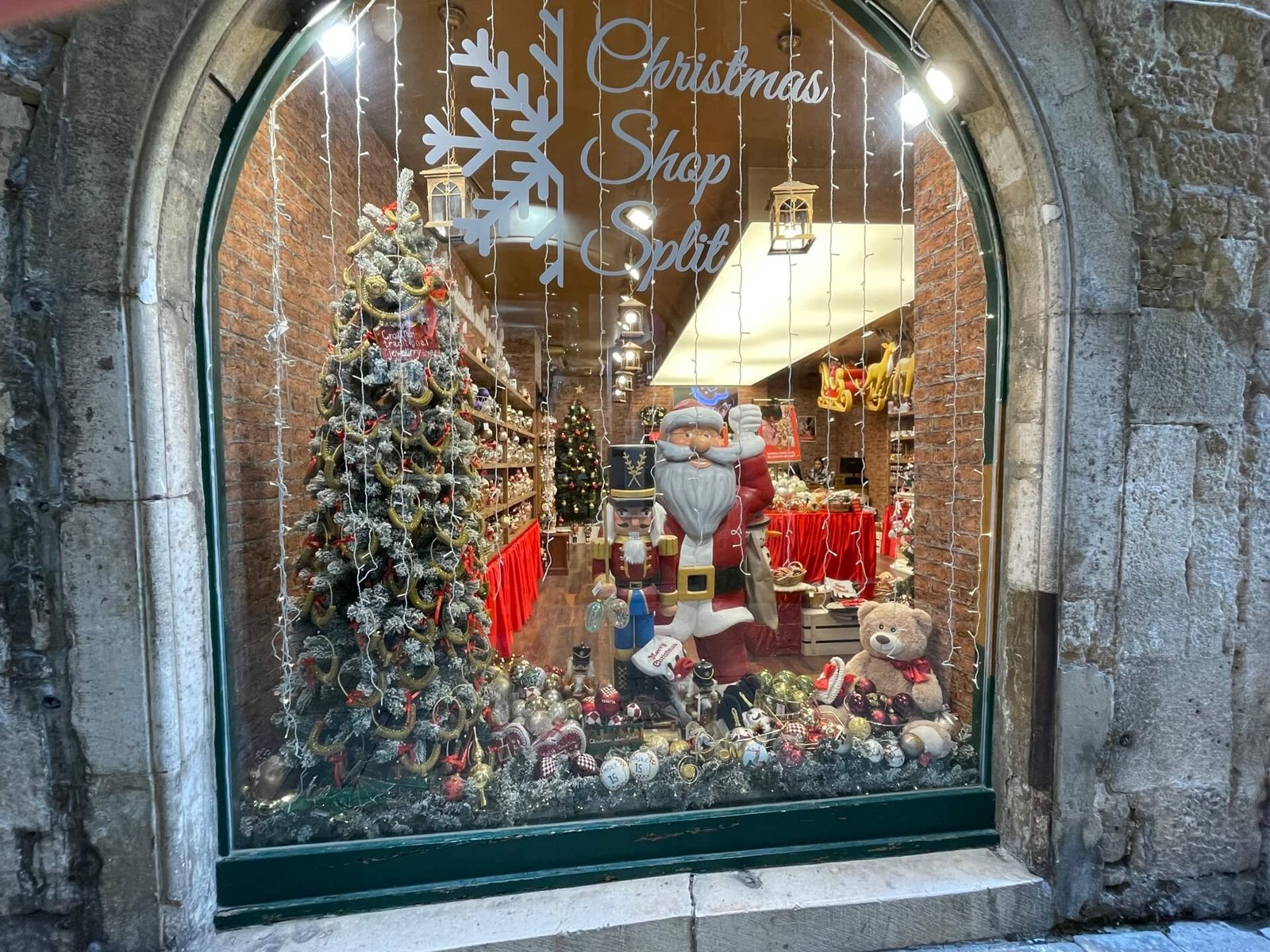 split kerstwinkel