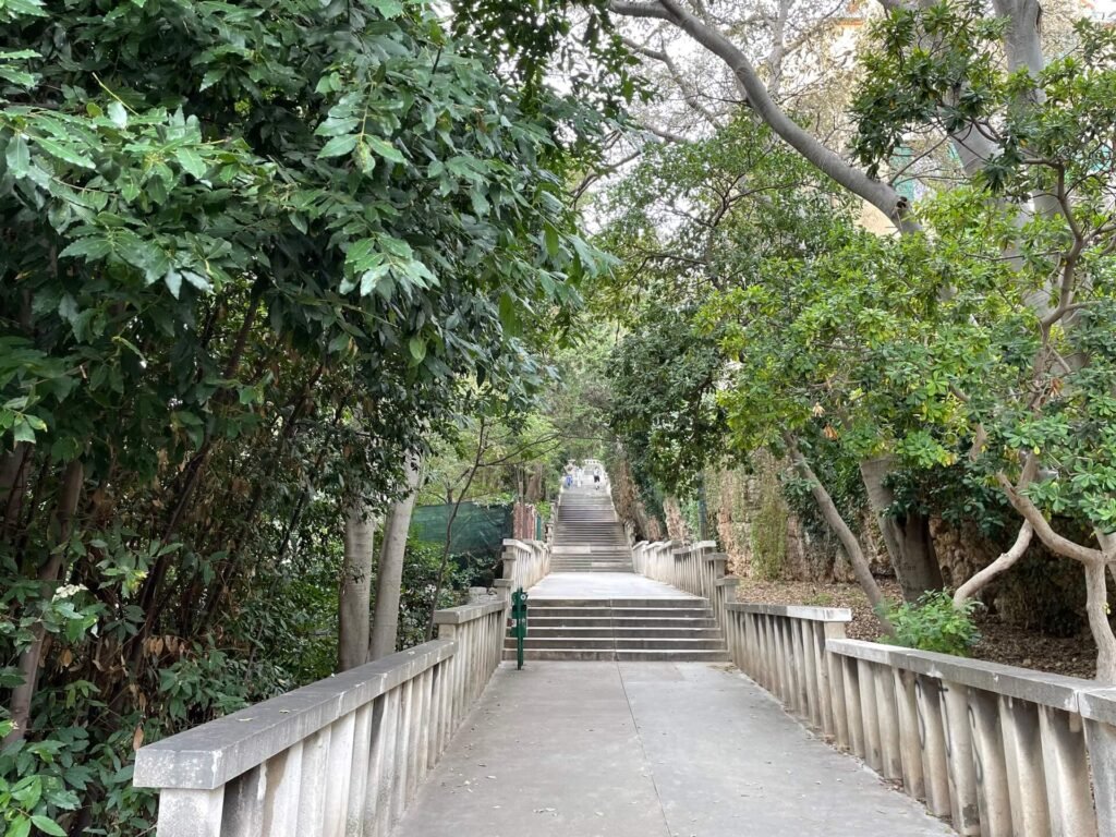 split marjan park veel trappen