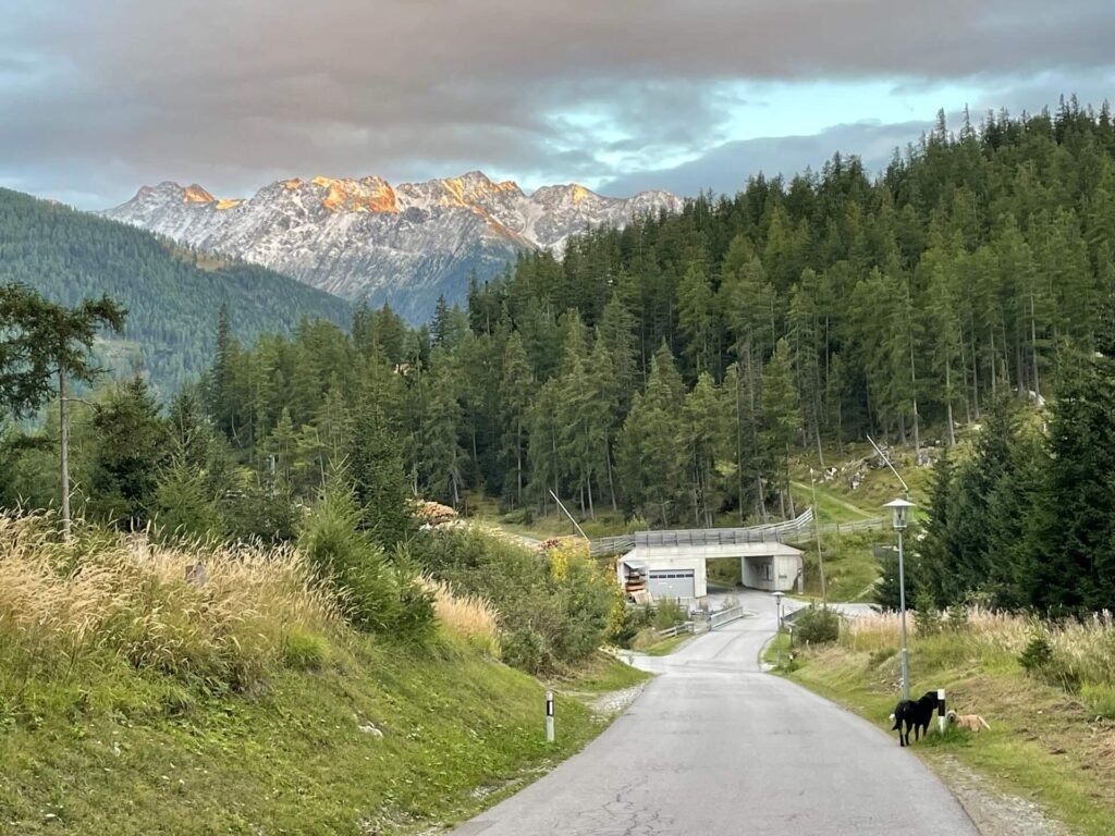 uitzicht camping kals am grossglockner