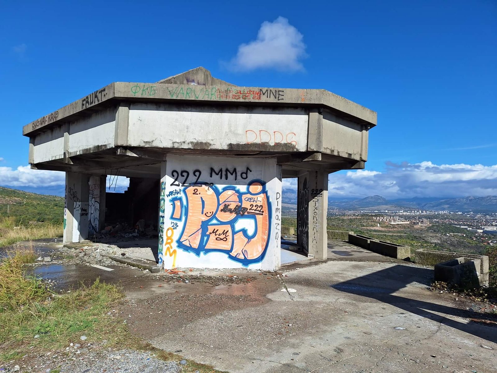 cetinje podgorica uitzichtpunt