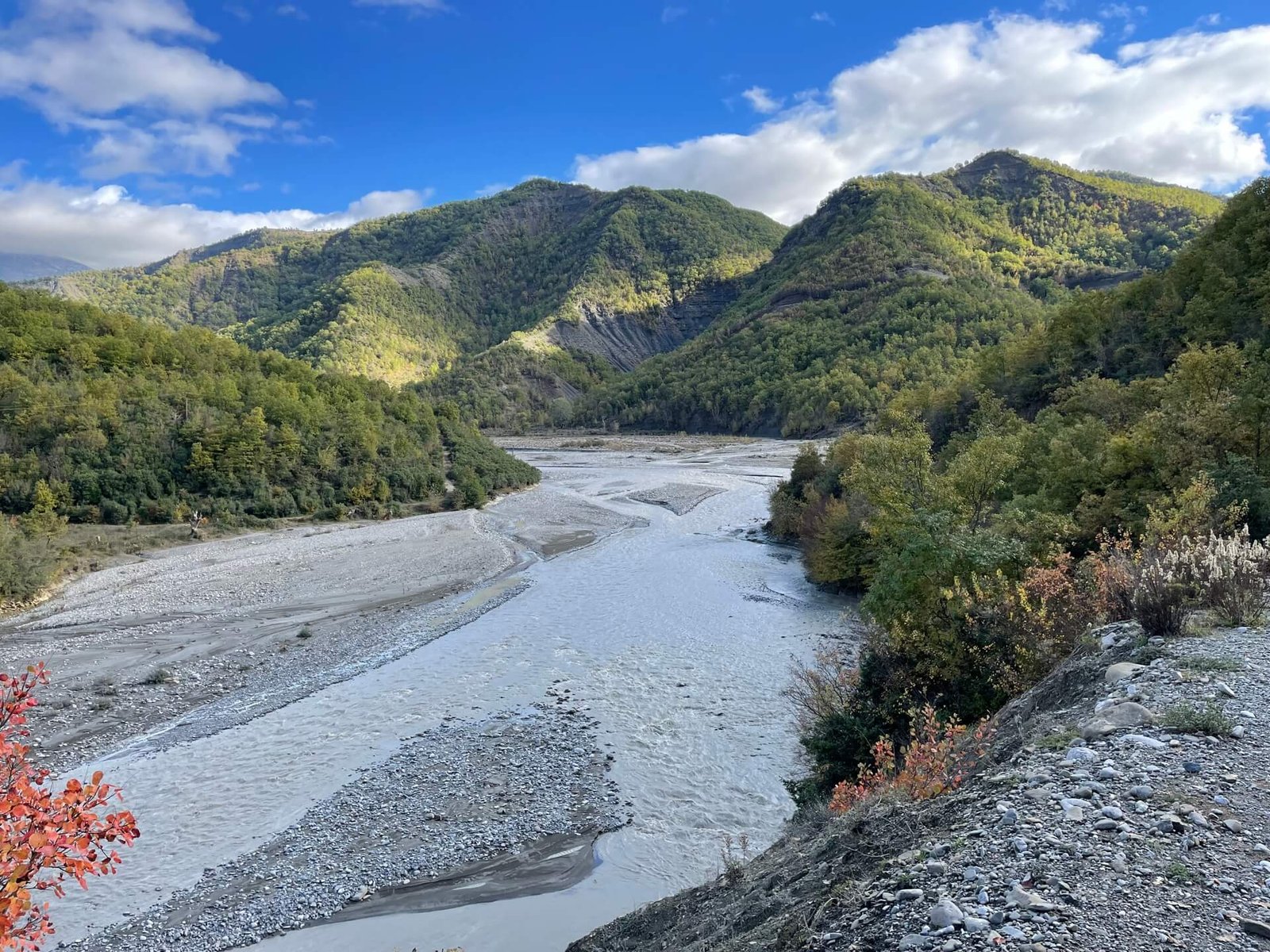 omgeving berat osum rivier