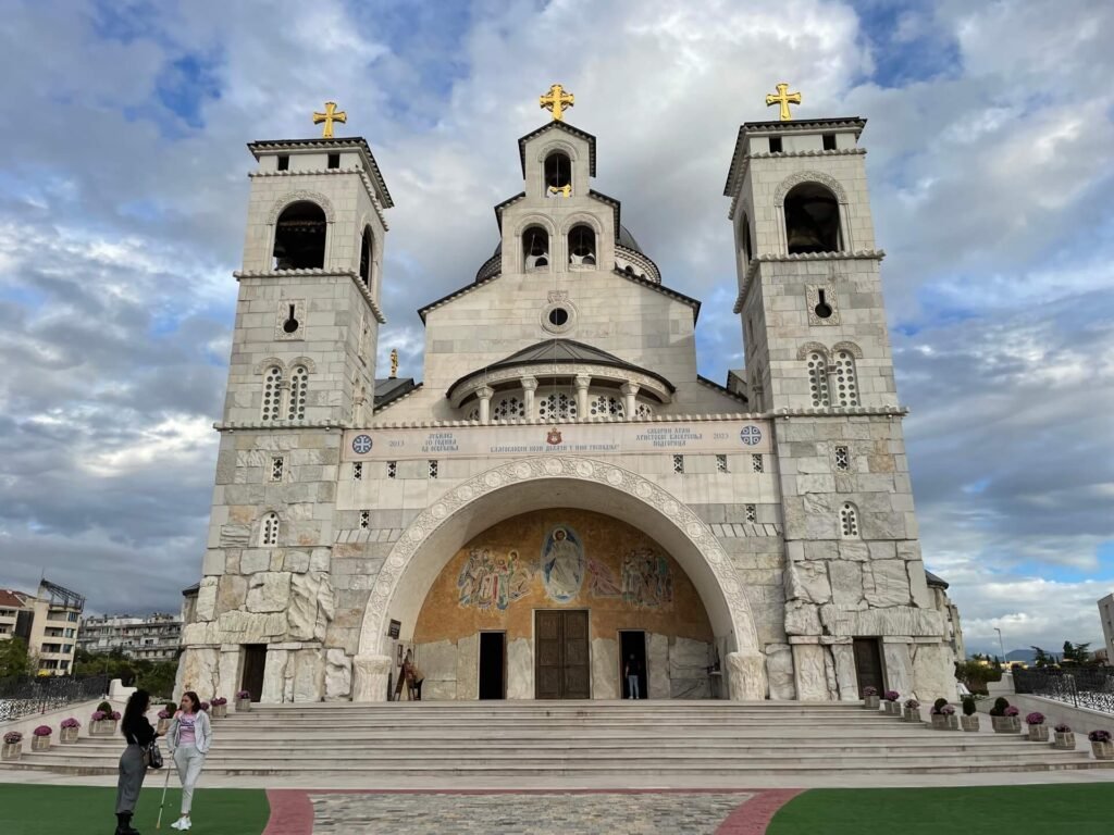 podgorica cathedral resurrection christ