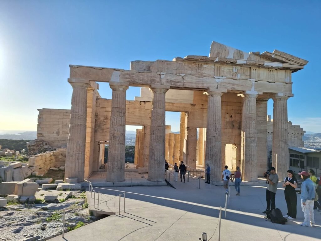 athene acropolis propylaea