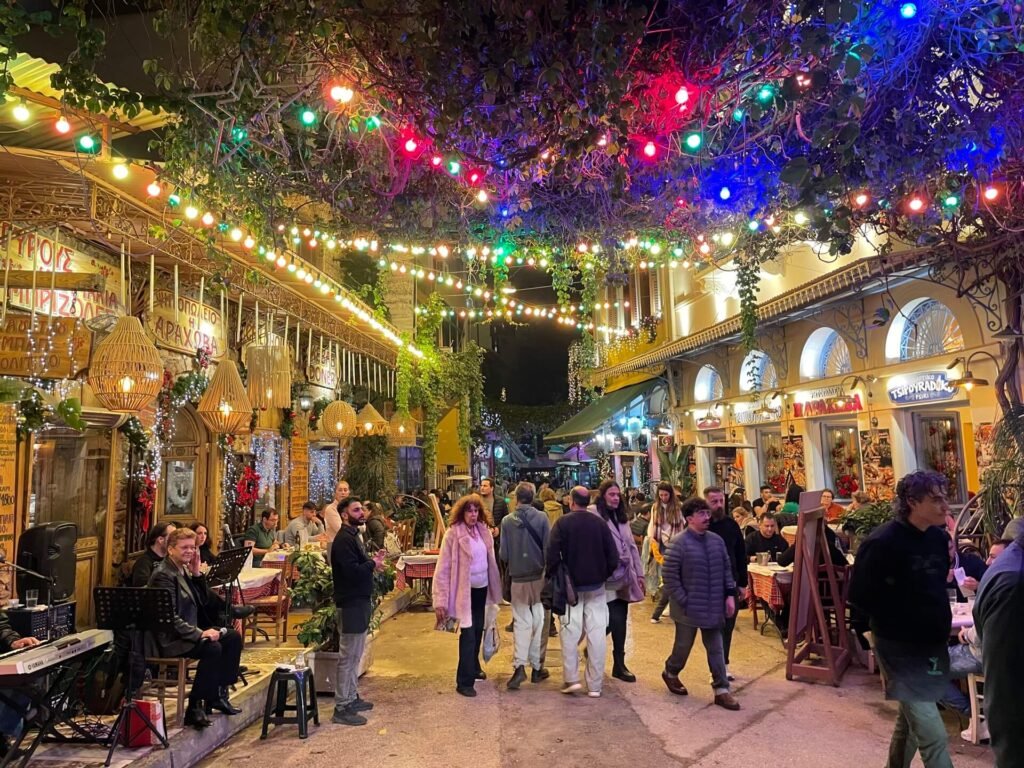 athene centrum december zaterdagavond