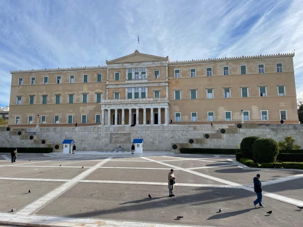 athene grieks parlement syntagmaplein