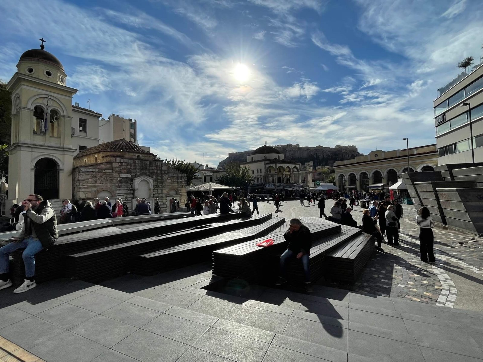 athene monastiraki plein