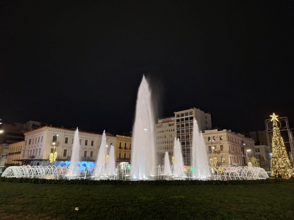 athene omoniaplein fontein
