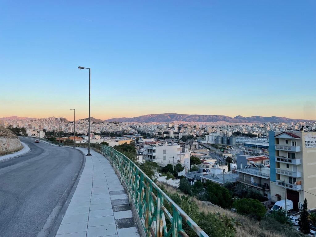 athene uitzicht piraeus haven