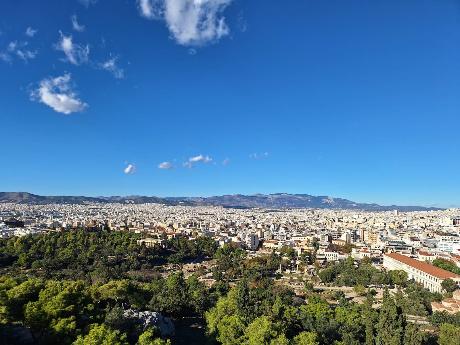 athene view acropolis