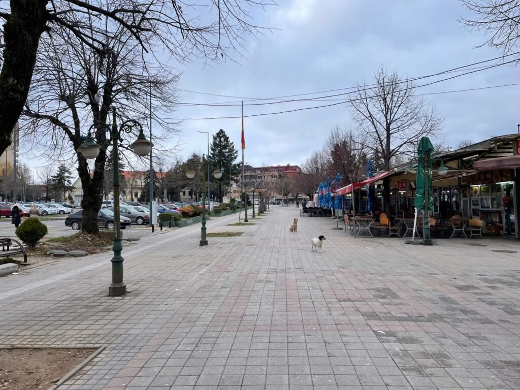 bitola city promenade