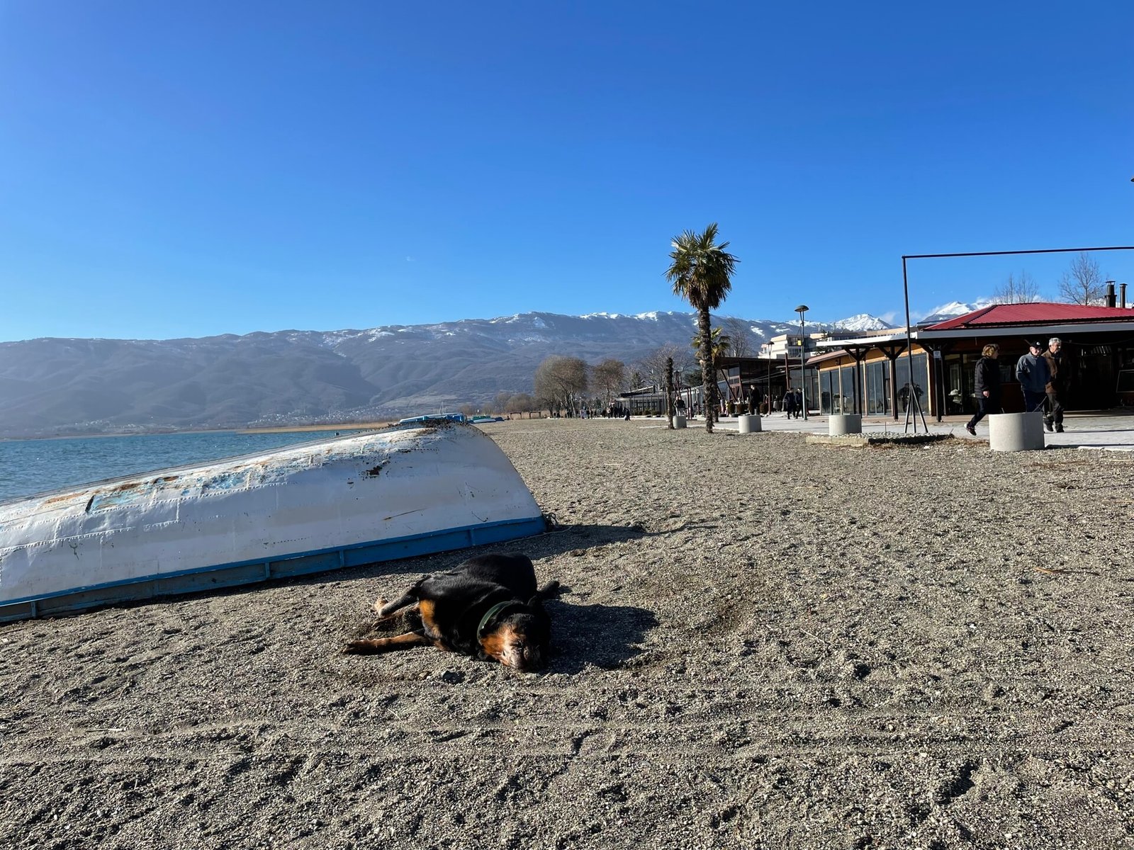 ohrid meer struga kerstwandeling