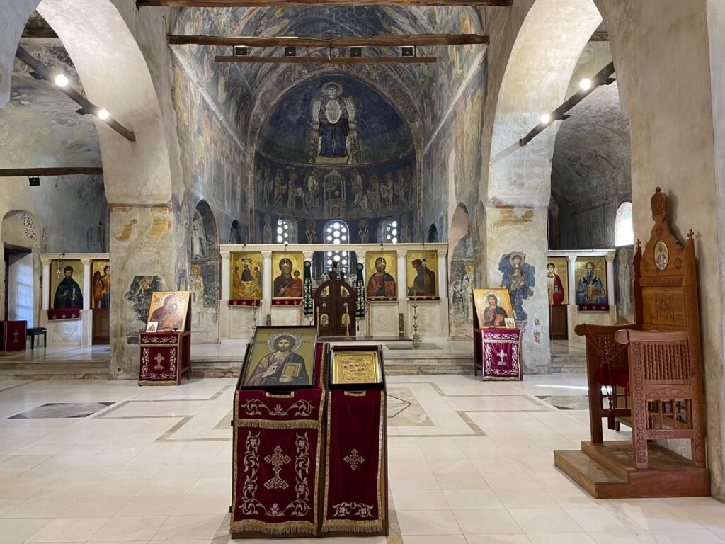 ohrid st. sophia kerk binnen