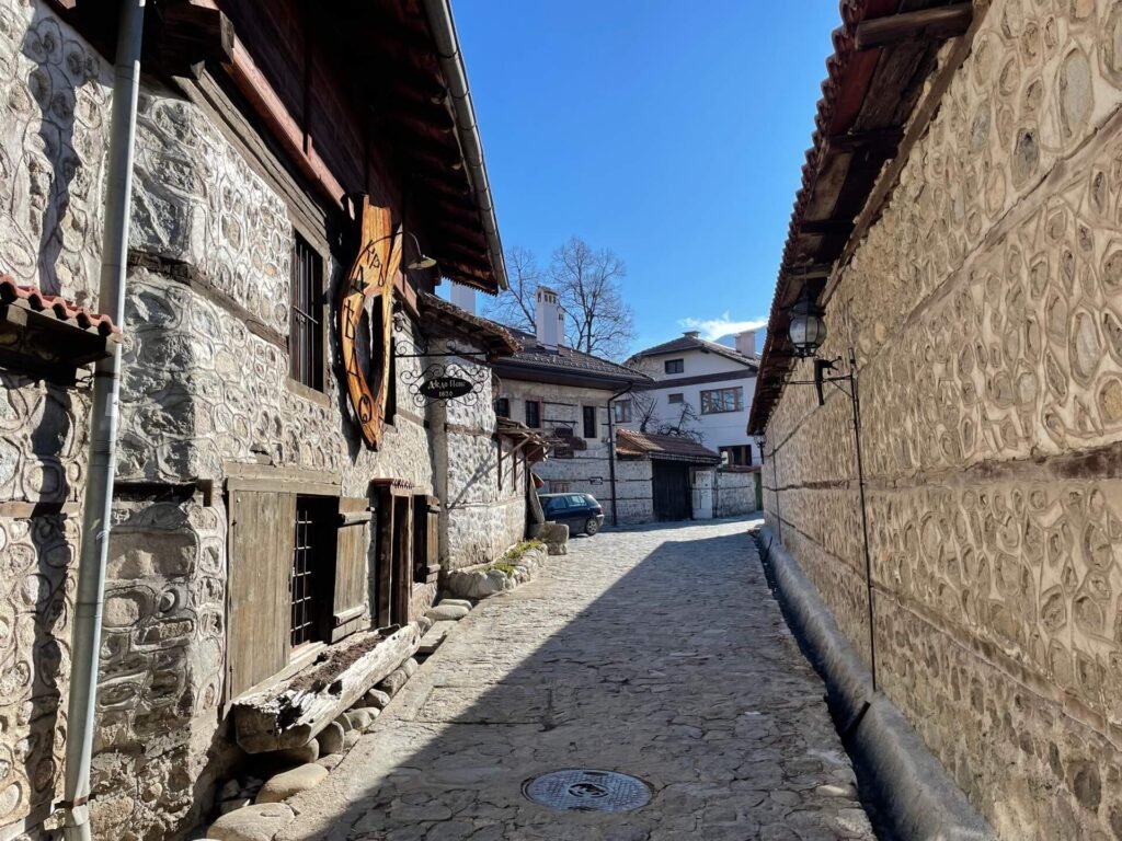 bansko old town authentiek