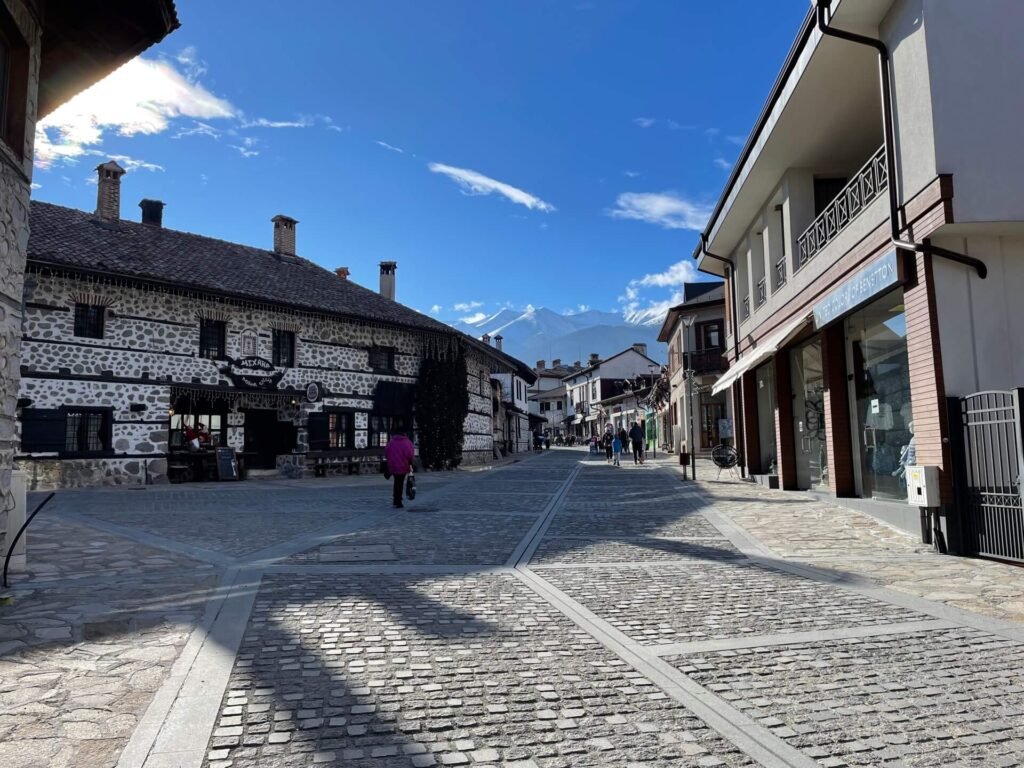 bansko old town mooi