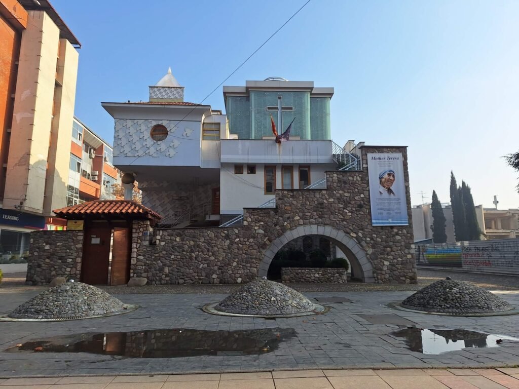 skopje centrum moeder teresa gedenkhuis