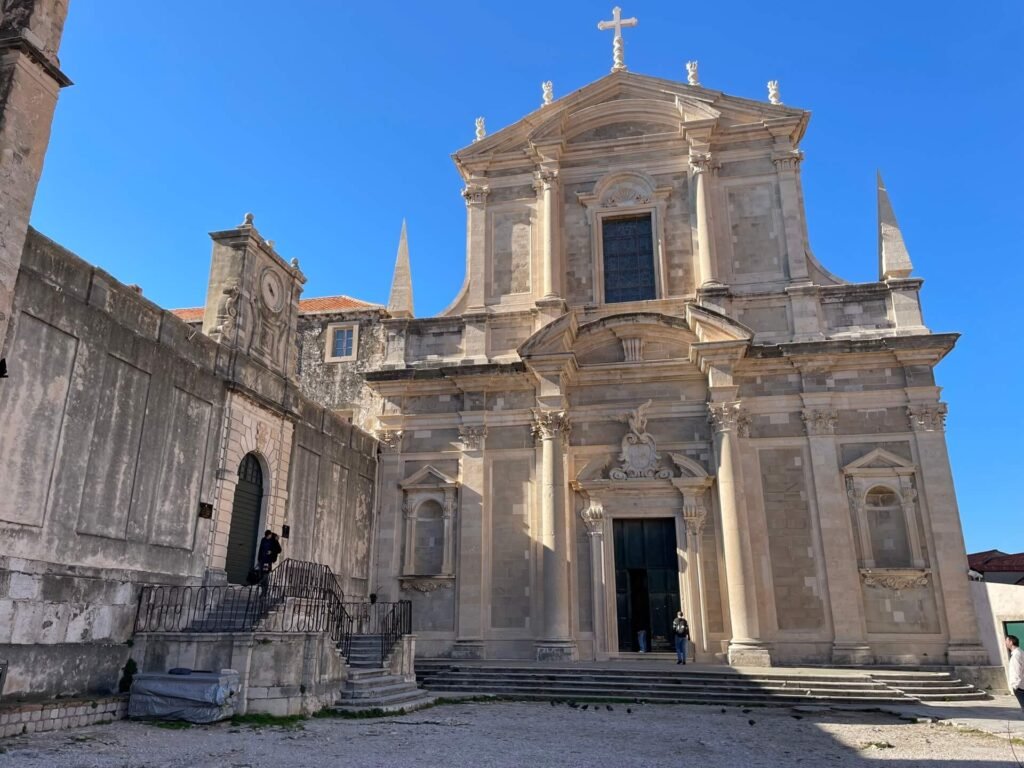 dubrovnik old town sint ignatiuskerk