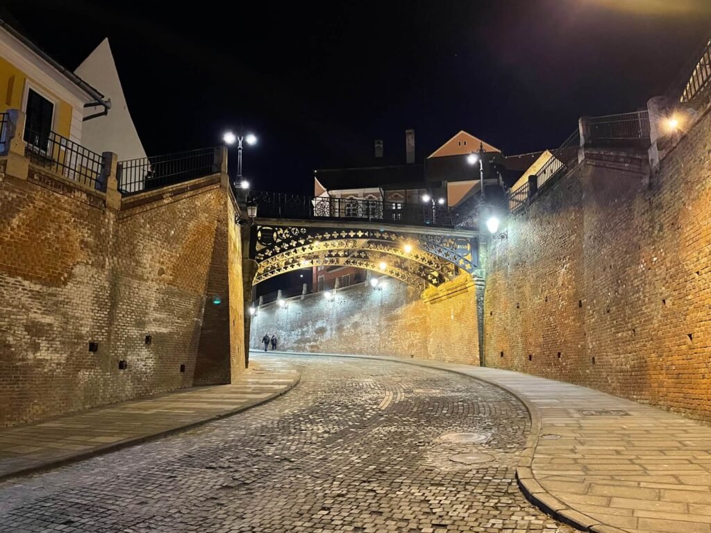 sibiu bridge of lies avond