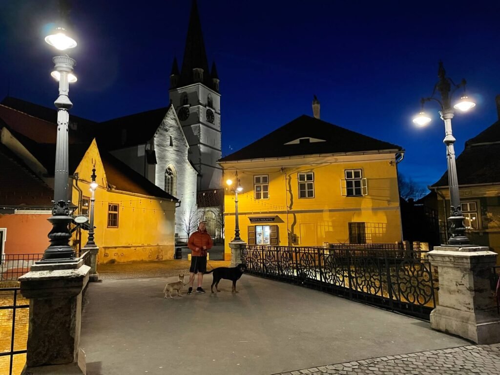 sibiu bridge of lies avond