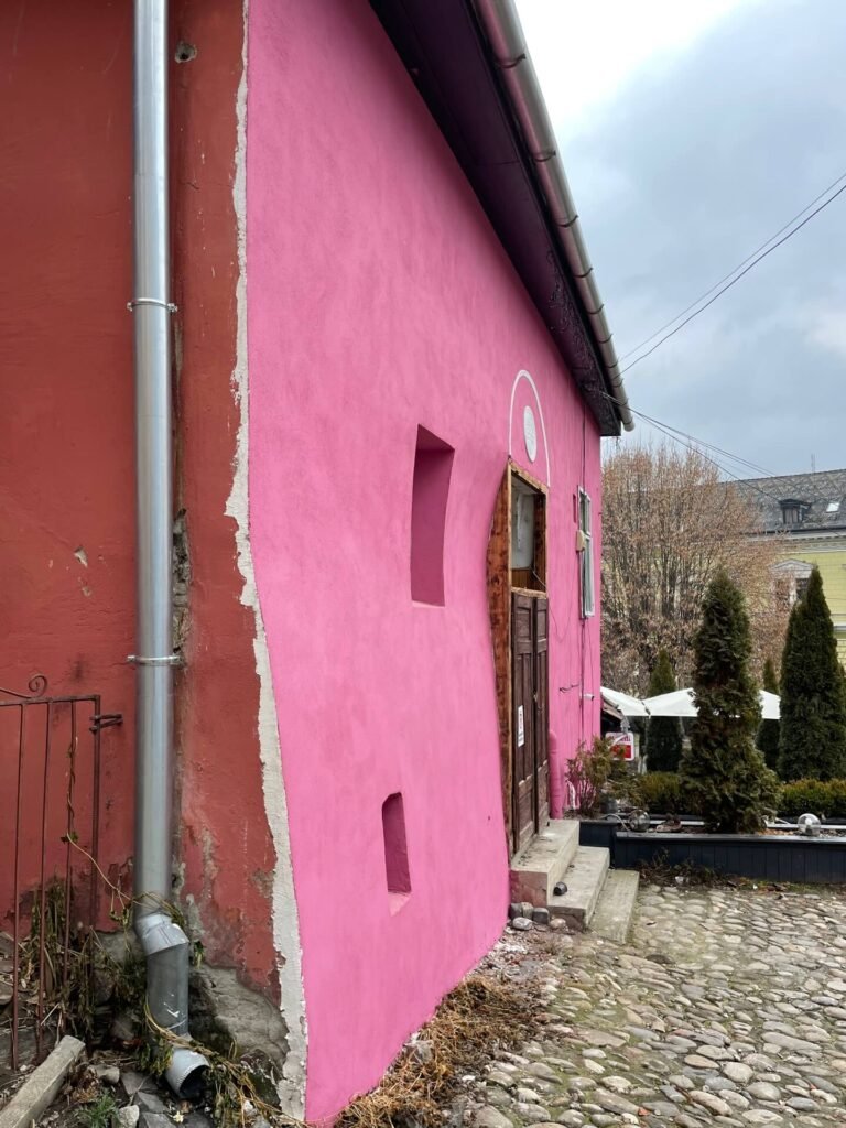sighisoara kromme muur