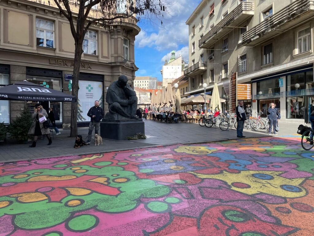 zagreb centrum fleurig martijn honden