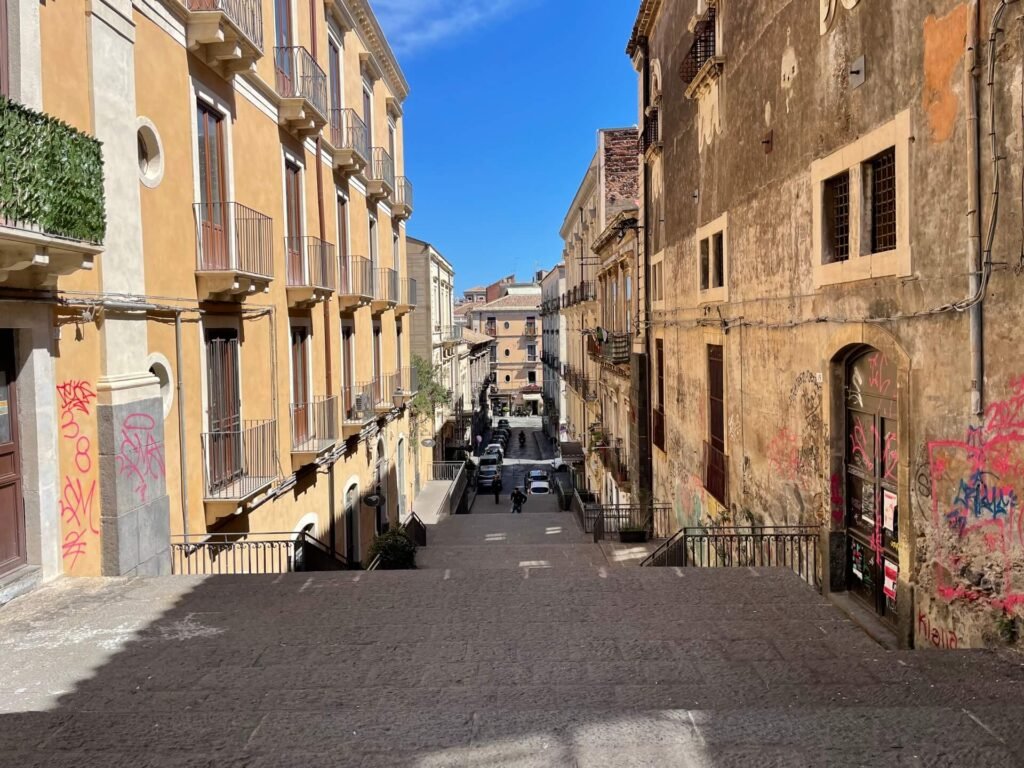 catania citytrip straat