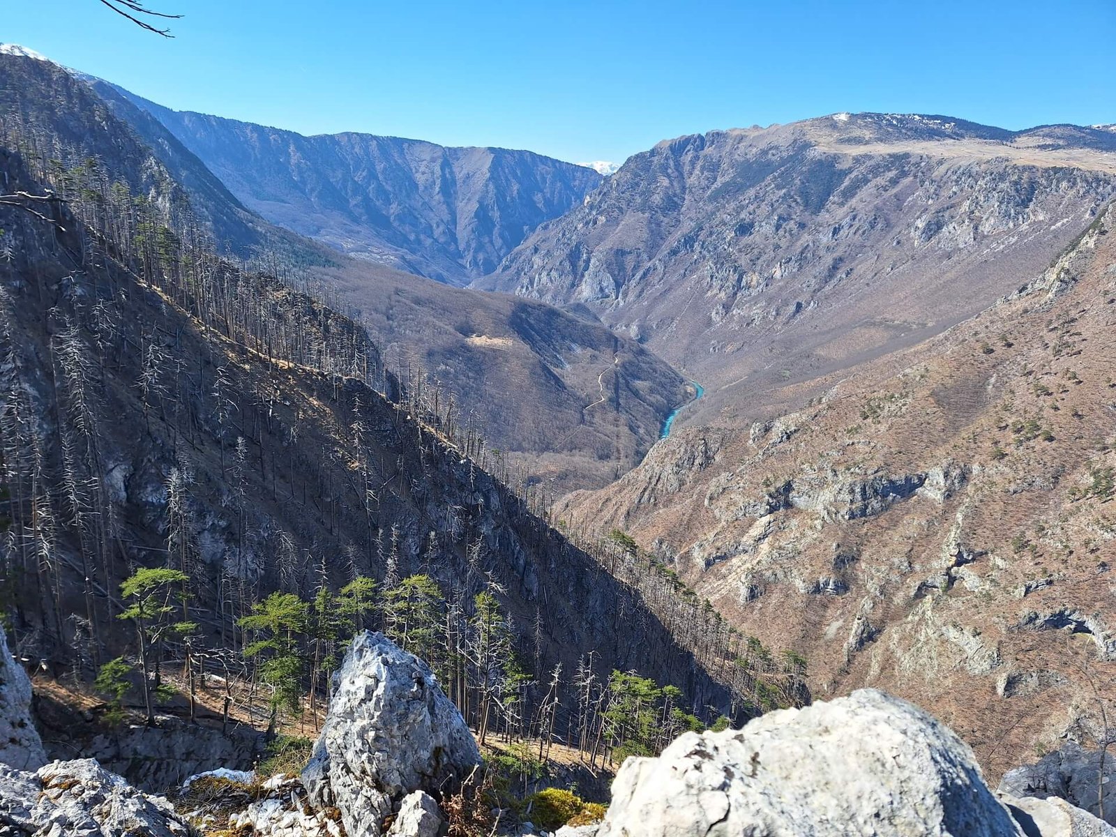 Durmitor Tarakloofwandeling view