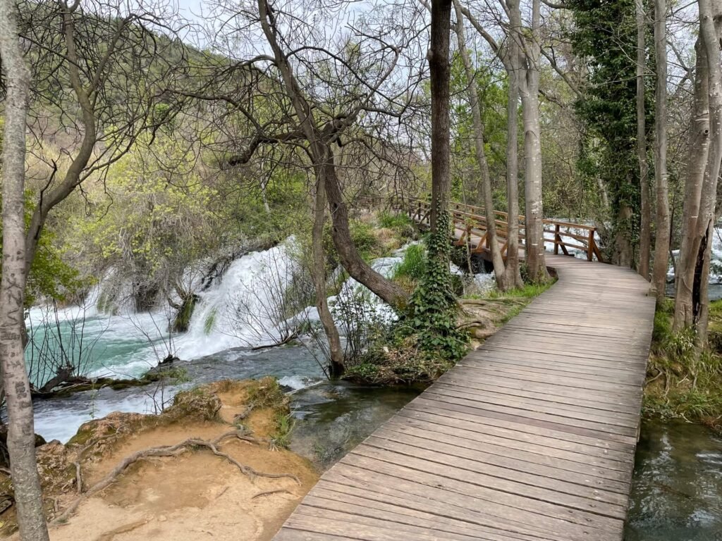 Krka watervallen vlonderwandeling