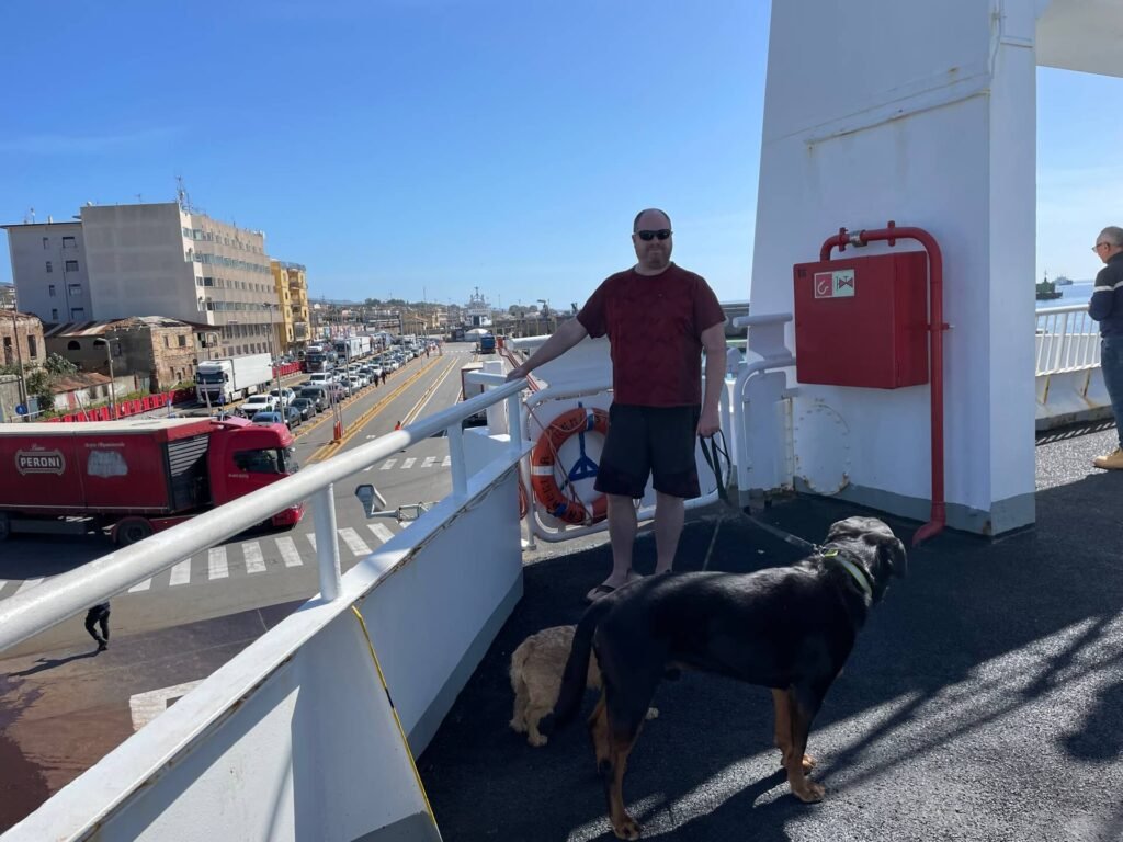 Sicilië ferry Martijn