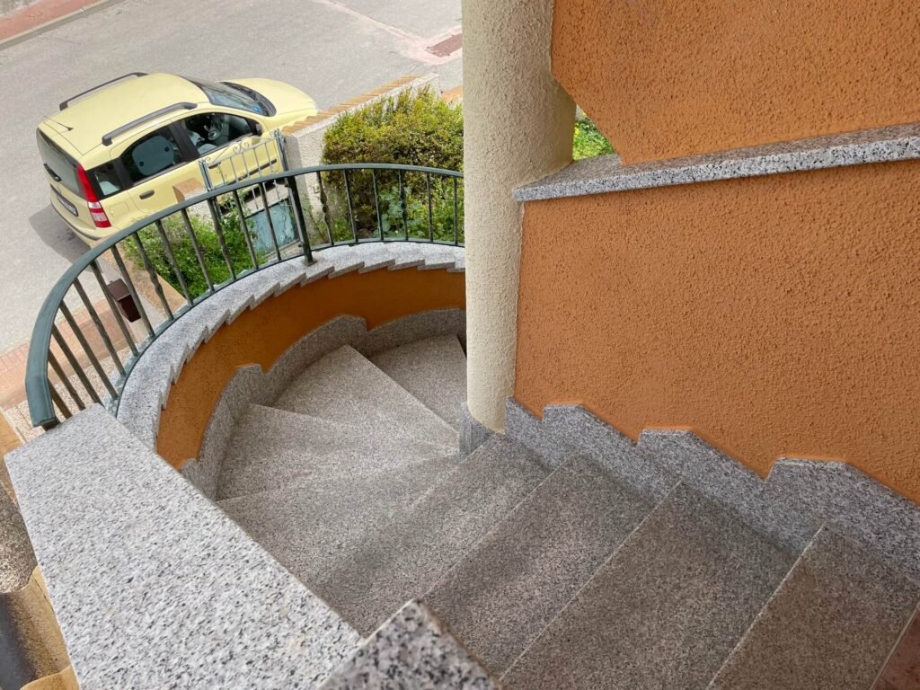 trap aan de buitenkant