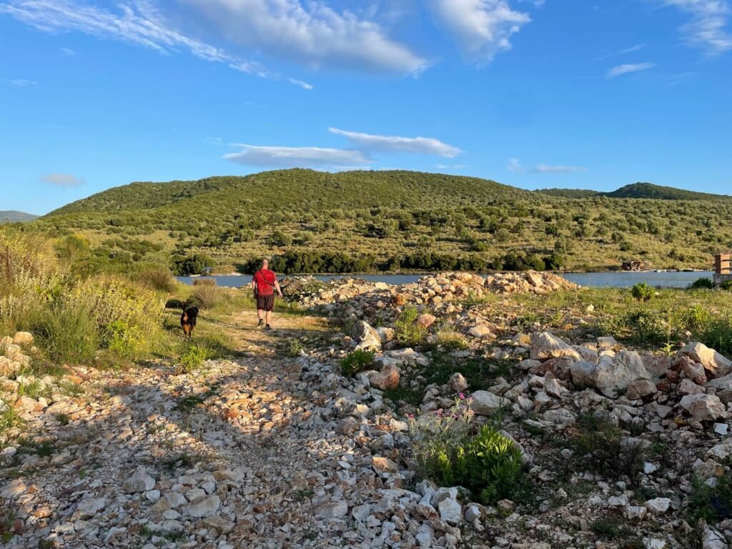 Ksamil wandelen Butrintmeer