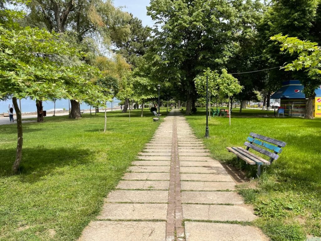 Pogradec boulevardpark