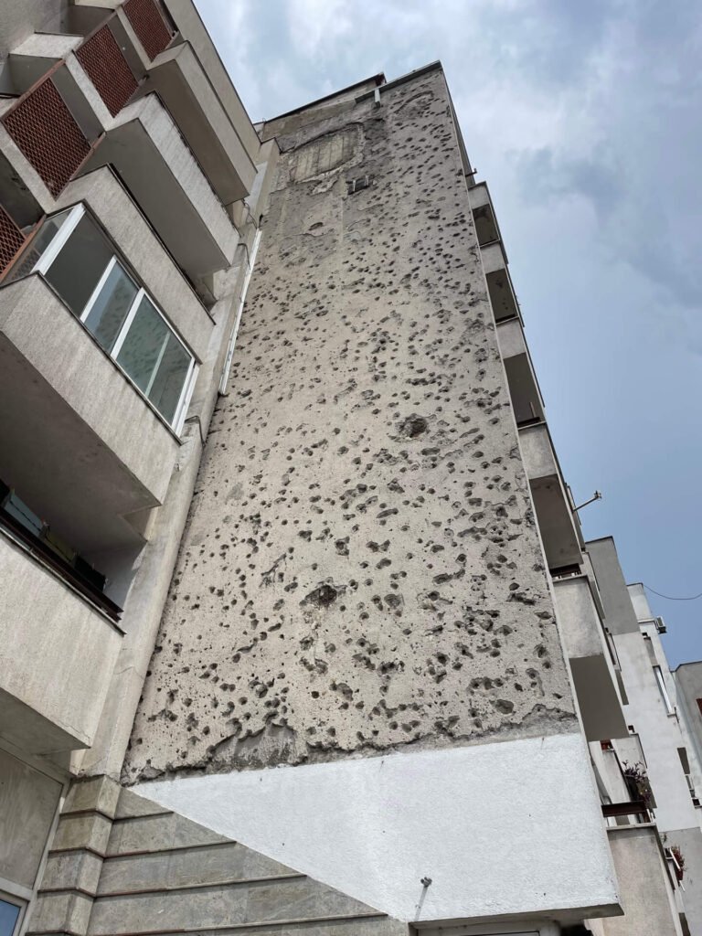 Mostar oorlogswonden flat