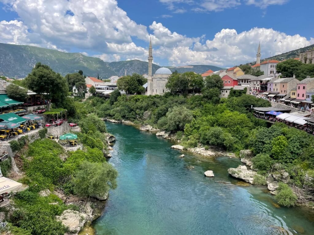 Mostar Stari Most uitzicht oldtown