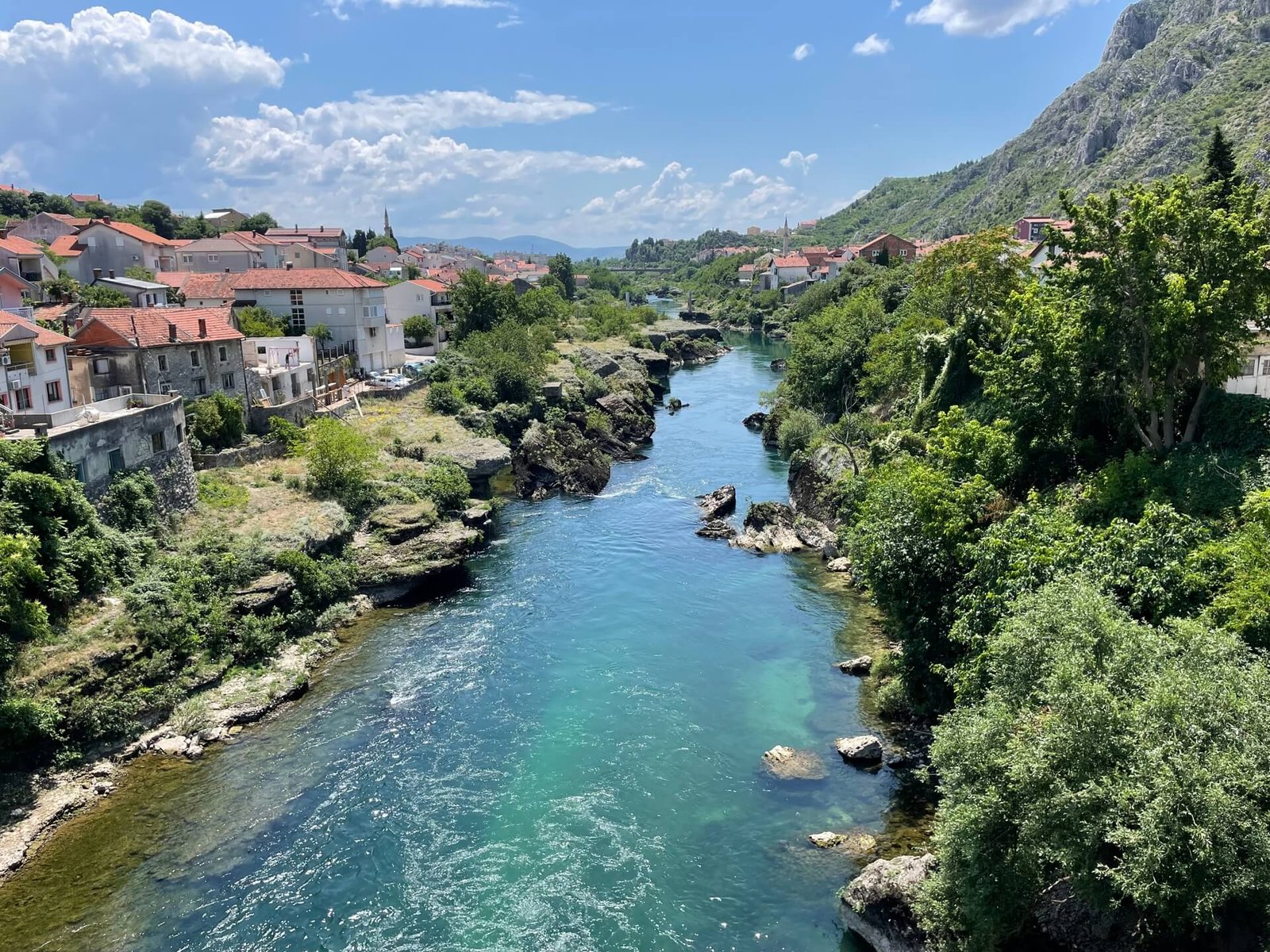 Mostar uitzicht Lucki Most brug