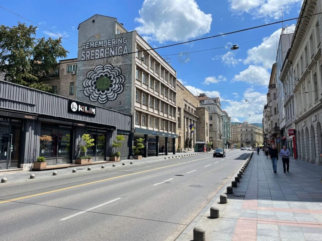 Sarajevo centrum herdenken