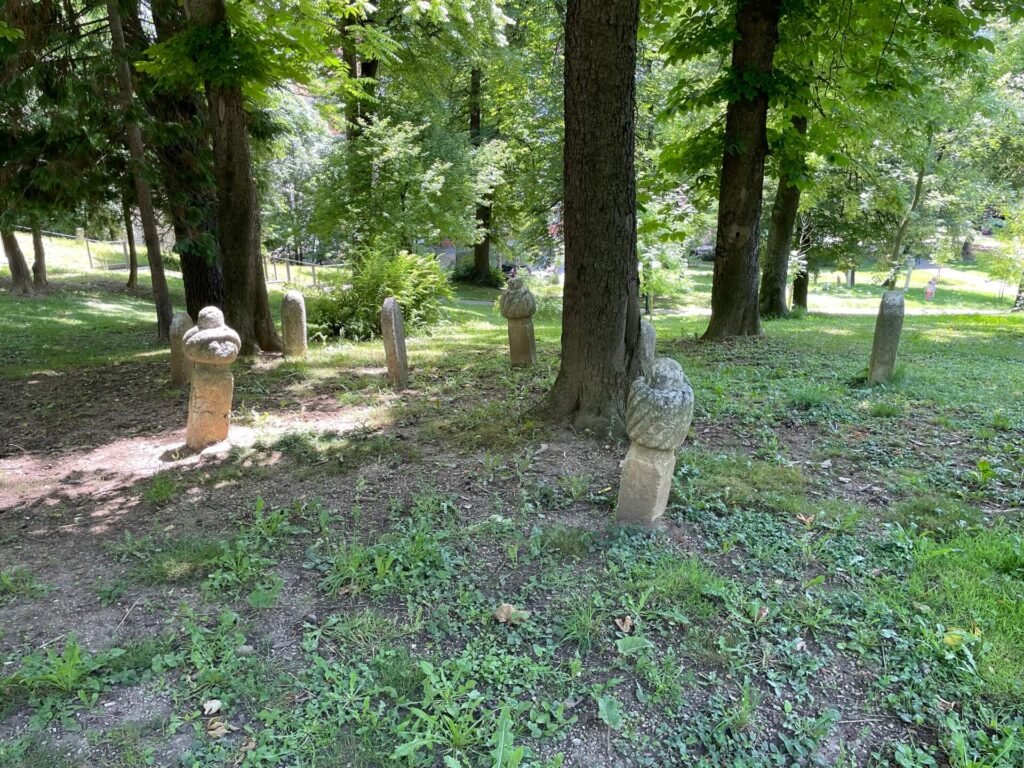 Sarajevo Veliki park gravestones