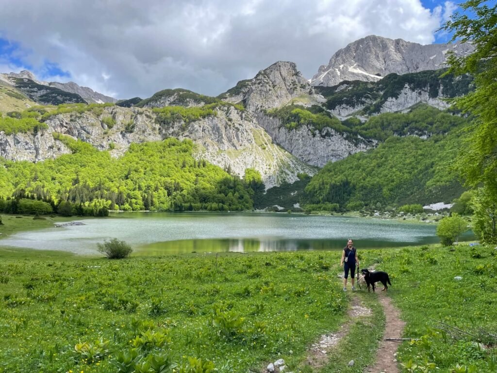 Trnovacko hike meer Kitty