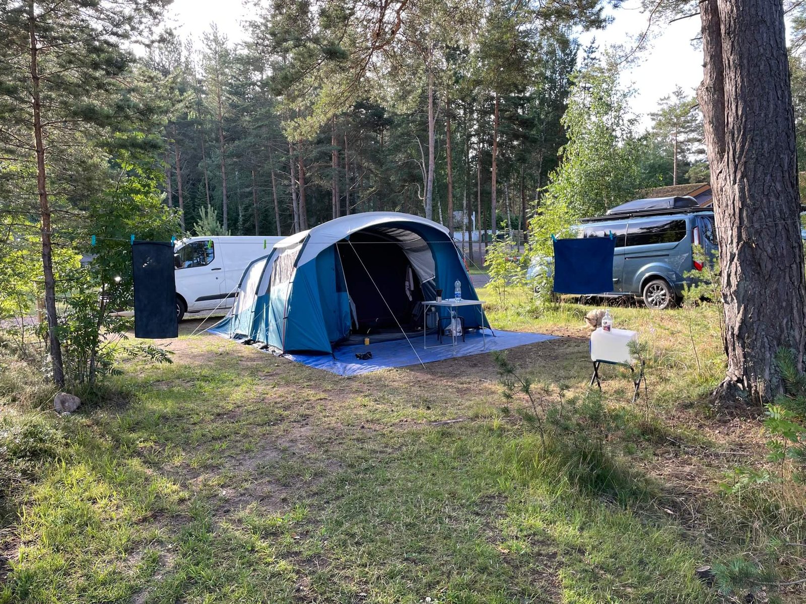 Lahemaa camping tentkamperen