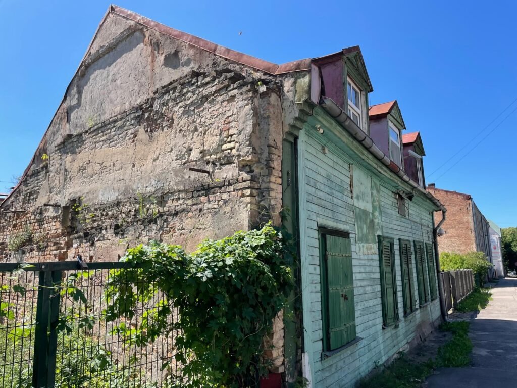 Riga Maskavas houten huizen 1