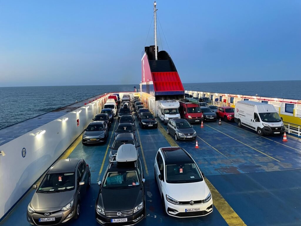 Ferry van Liepaja naar Travemunde autodek