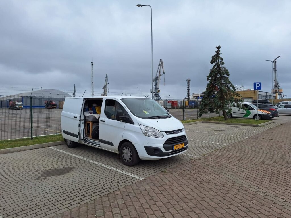 Ferry van Liepaja naar Travemunde haven